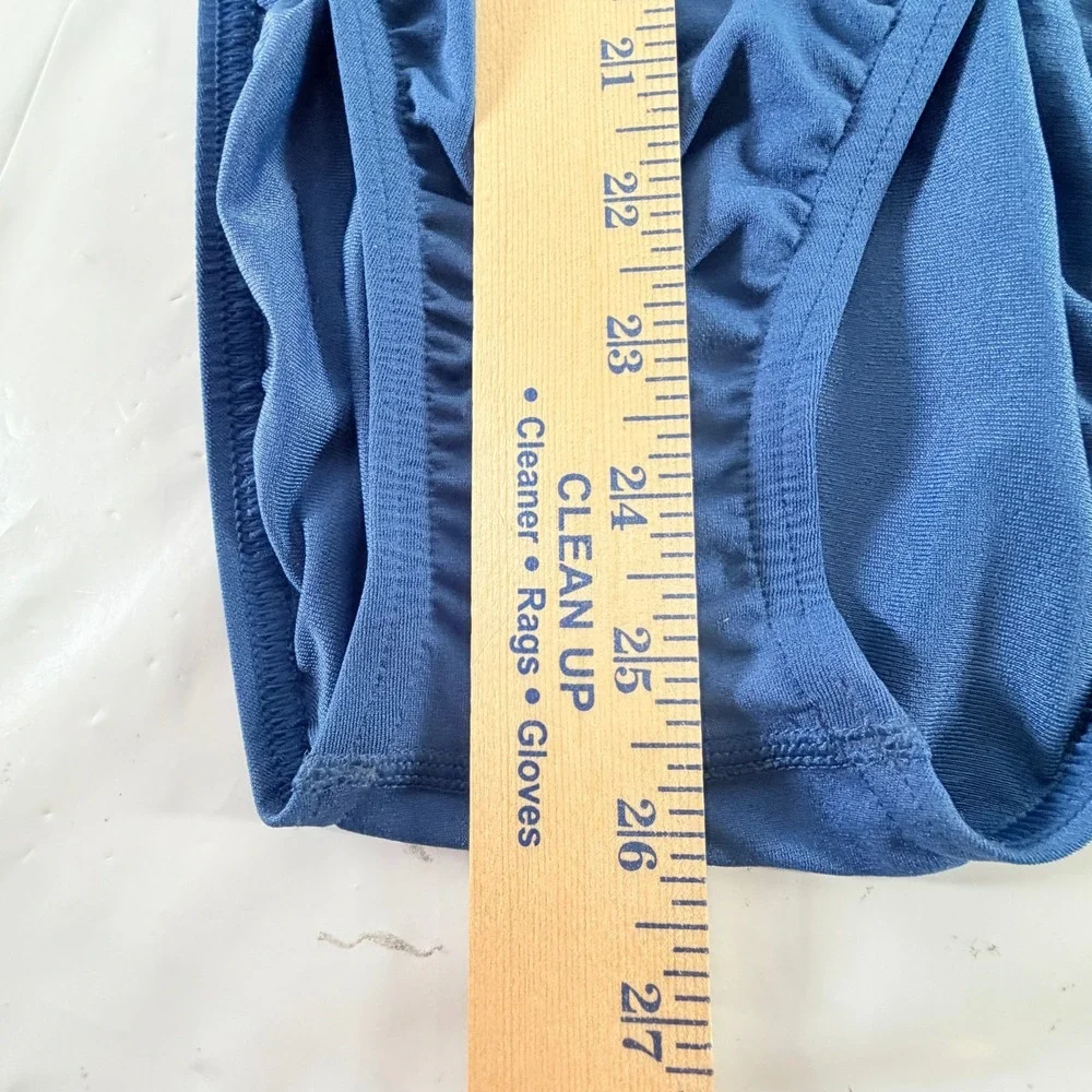 Speedo Endurance+ One Piece Athletic Swimsuit Navy‎ Blue Size 6/32 NWT